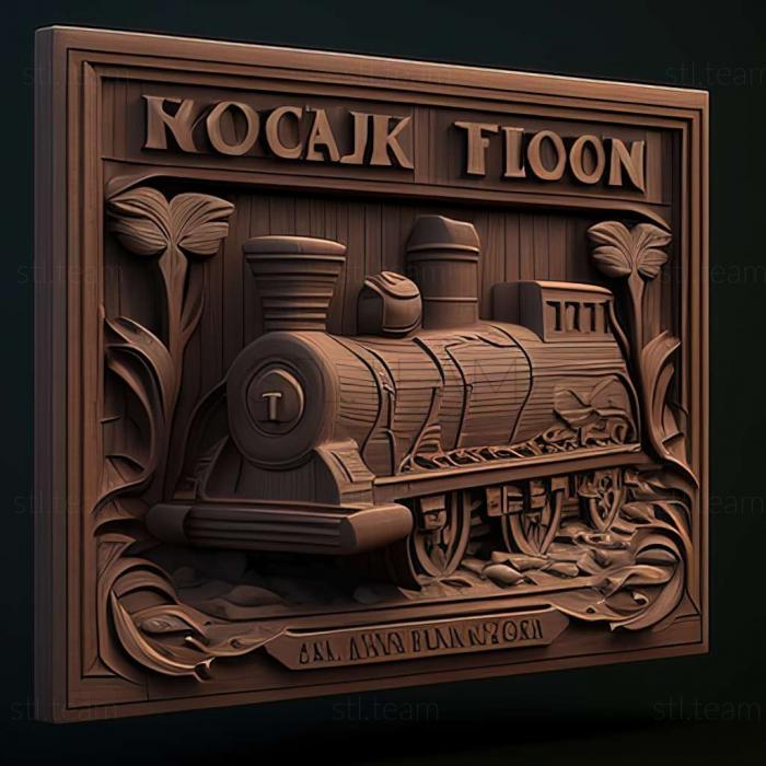 3D модель Гра Railroad Tycoon 2 (STL)